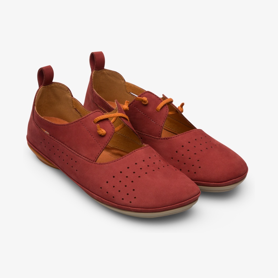 Camper Right Red - Camper Women's Ballerinas ||4205-GDWQM||